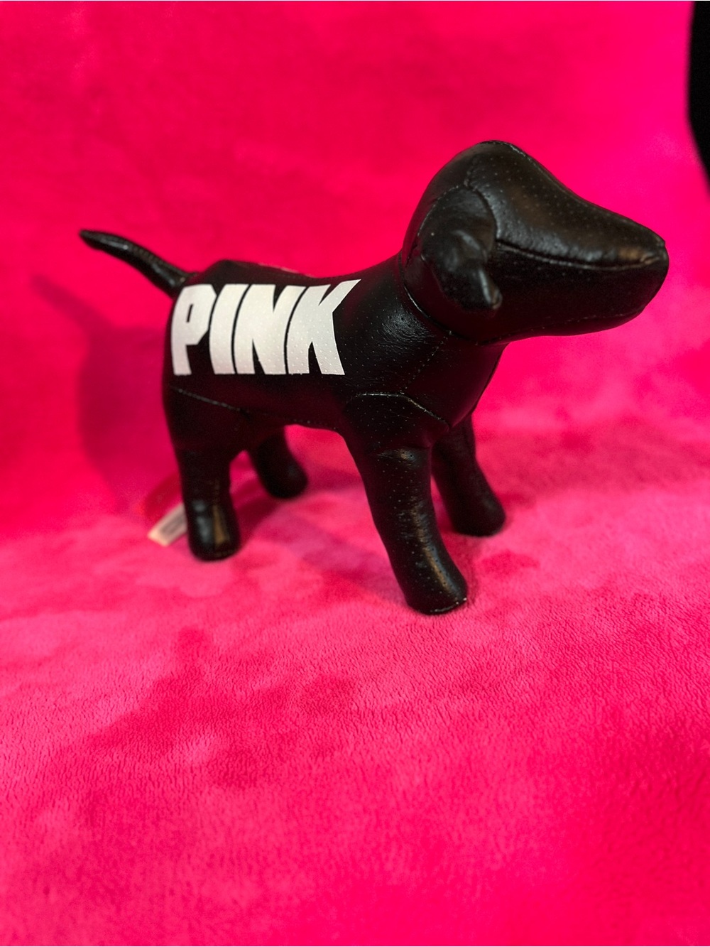 Rare PINK Victoria's Secret Tokyo dog